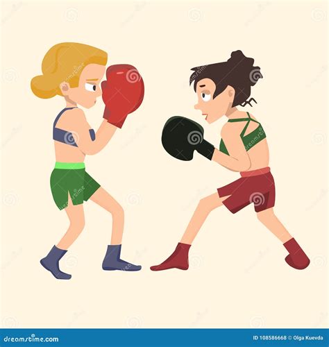Lady Boxing Cartoons Telegraph