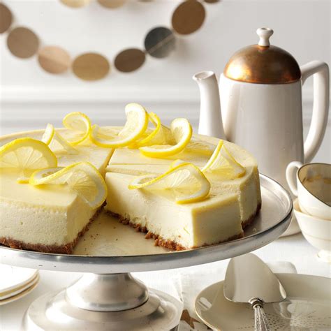 Classics are great, superb even and evoke memories. Lovely Lemon Cheesecake Recipe | Taste of Home