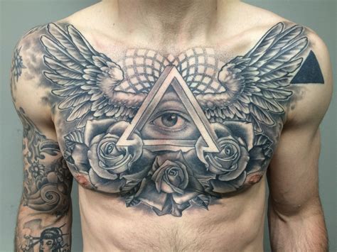 10 Fabulous Chest Piece Tattoo Ideas For Guys 2023