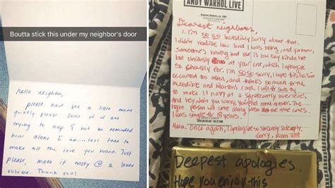 Student Writes Letter To A Neighbour Having Loud Sex And Gets Very