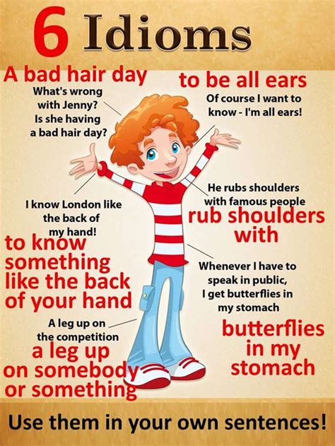 10 Frequently Used Body Idioms With Their Meanings Examples ESLBUZZ