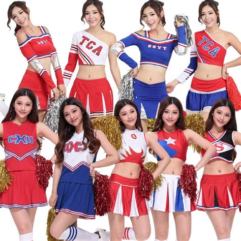 béisbol glee cheerleader cheerleading traje uniformes ropa de aeróbic para actuaciones de