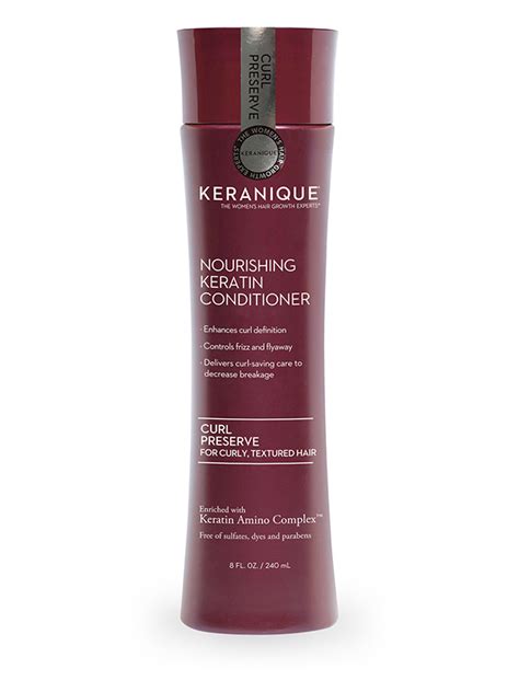 And for the hair thinning, keranique hair regrowth treatment has won laurels for its sheer effectiveness. Keranique Curl Preserve | Nourishing Keratin Conditioner ...