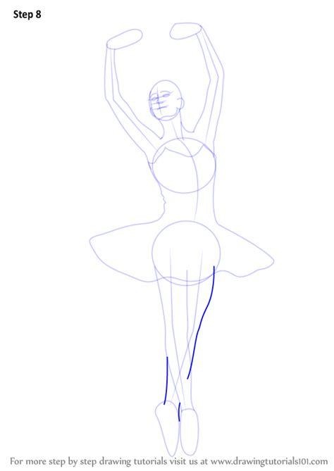 How To Draw A Ballerina Ballet Step By Step