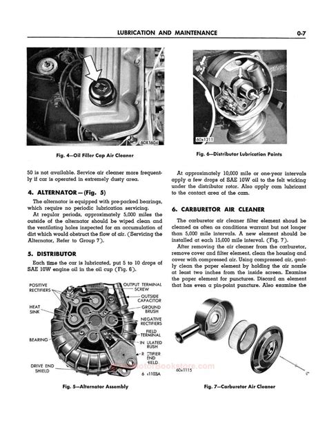 1961 Dodge Lancer Service Manual Oem