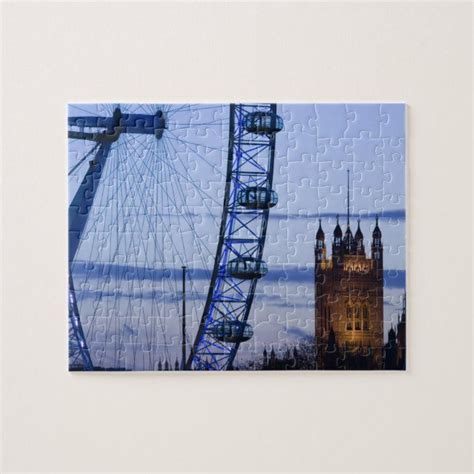 Europe England London Houses Of Parliament Jigsaw Puzzle Zazzle