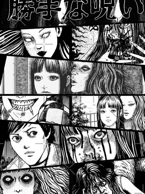 Junji Ito Collection Mix Iphone Case For Sale By Sendalketukar