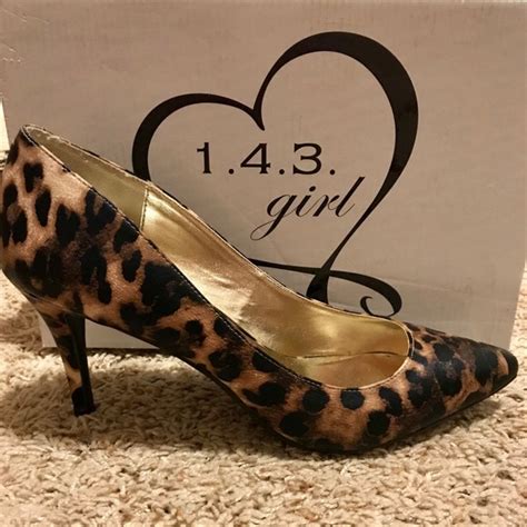 143 Girl Shoes Leopard Heels Poshmark