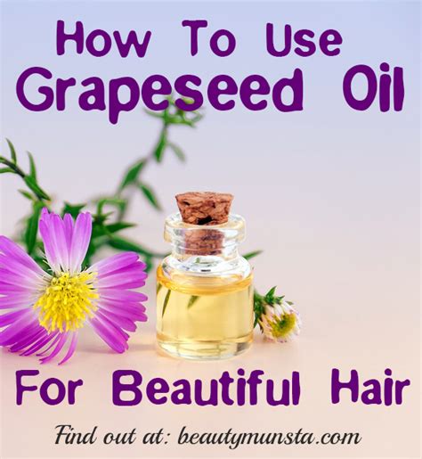 You can use it alone for hair care before washing your hair. Top 6 Grapeseed Oil Benefits For Hair - beautymunsta ...