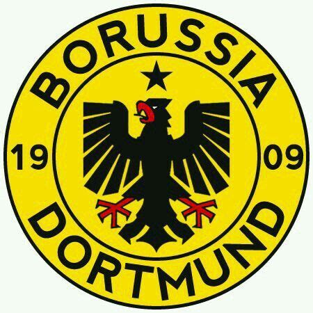 Logotype of german sports club from the city of dortmund playing in bundesliga, the highest division in. Borussia Dortmund crest. | Escudos de equipos, Equipo de ...