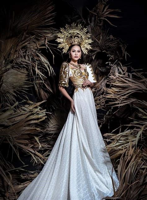 binibining pilipinas national costume 2019 filipiniana wedding dress filipiniana dress