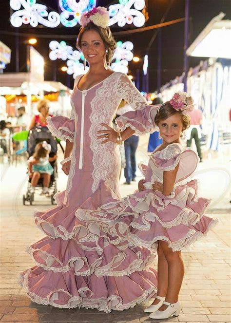 Trajes Madre Hija A Juego Vestido Flamenco Niña Traje Flamenca Niña