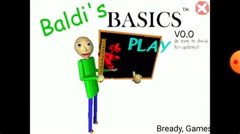 Baldi Basics Plus Android Test And Link Youtube