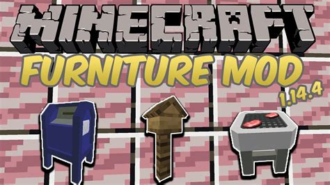 My brand new house outdoor furniture dream has come true, i can even grill food and jump on trampolines! Minecraft | Furniture Mod! (Amazing details!) | Mod ...