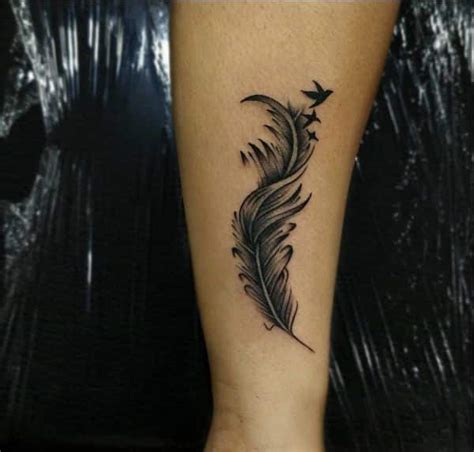 Feather Tattoos On Wrist