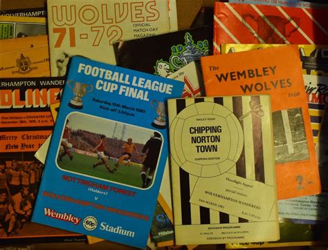 Mullocks Auctions Collection Of Wolverhampton Wanderers Football