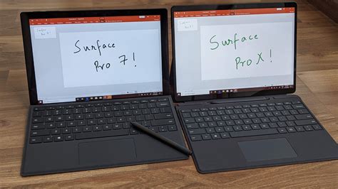 Microsoft Surface Pro X And Surface Pro 7 Past Meets The Present Meets