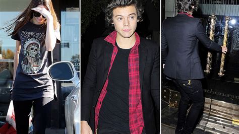 Harry Styles And Kendall Jenner Pictures At London Hotel Mirror Online