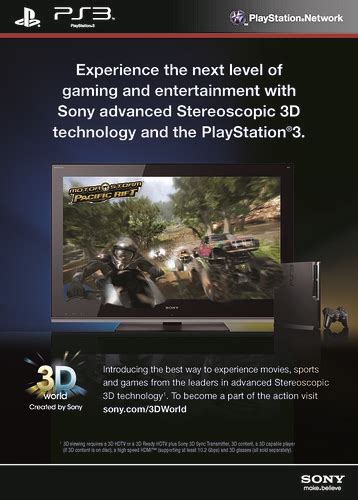 The Ultimate 3d Experience Stereoscopic 3d Gaming On Playstation 3