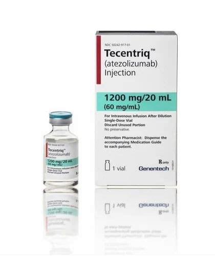 Tecentriq Atezolizumab 1200mg 20ml Injection At Rs 24345vial