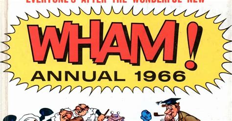 Crivens Comics And Stuff The Complete Wham Annual Cover Gallery