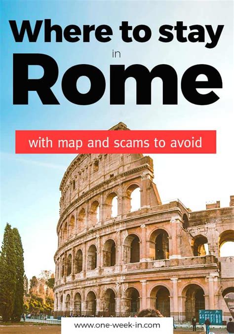 Where To Stay In Rome For A First Visit Guide 2021 Full Map