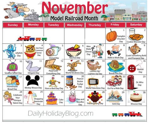 November 2013 National Holiday Calendar November Holidays Wacky