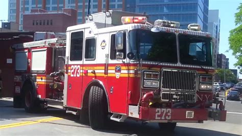 Fdny Engine 273 Returning To Its Firehouse Youtube