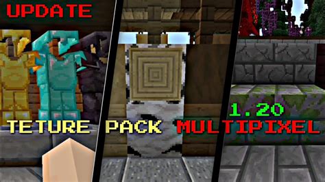 Multipixel Texture Pack Mcpe 120 Youtube