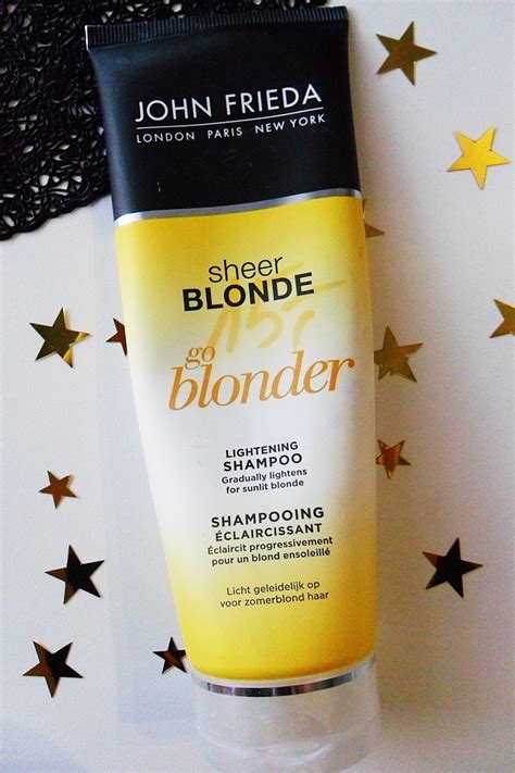 John Frieda Sheer Blonde Go Blonder Szampon Rozjaśniający Blond Włosy Pani Blondynka