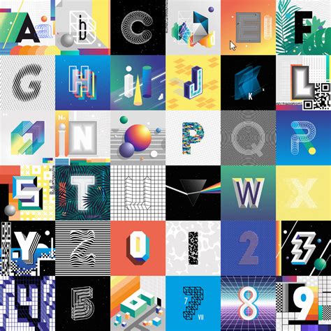 36 Days Of Type 2017 Alphabet On Behance 36 Days Of Type Graphic