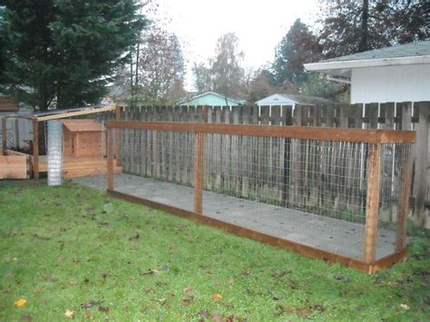 First, look at your backyard and choose a location for the dog run. Dog Run - Putting Up the Fence | Dog run fence, Diy dog ...