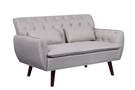 Container Furniture Direct S5299 Mid Century Modern Button Tufted