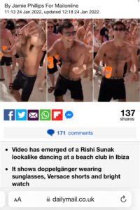 Dancing Video Of Rishi Sunaks Lookalike Is Viral With False Claims