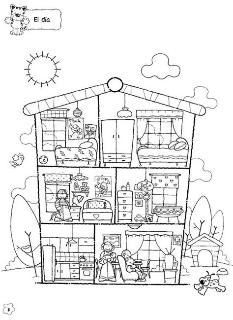 Your child is sure to find a few friendly faces in this batch of free animal coloring pages. Dollhouse Coloring Pages At GetDrawings | Free Download ...