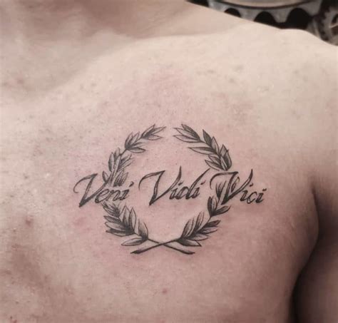 Amazing Veni Vidi Vici Tattoo Ideas That Will Blow Your Mind Outsons Men S Fashion Tips