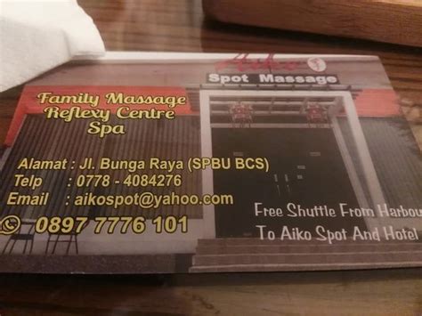 aiko spot massage batam center 2020 all you need to know before you go with photos