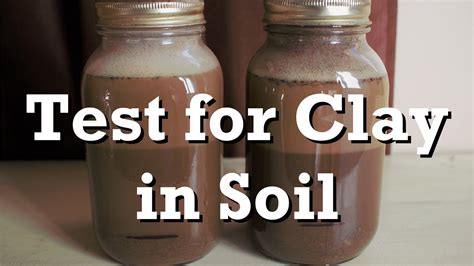 Test For Clay In Soil Youtube