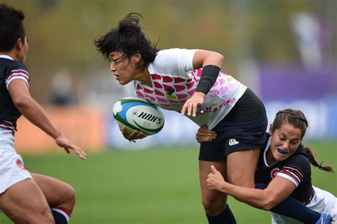 Japan S Women Edge Closer To Rio With Three Wins At Second Asian Rugby Sevens Regional Qualifier