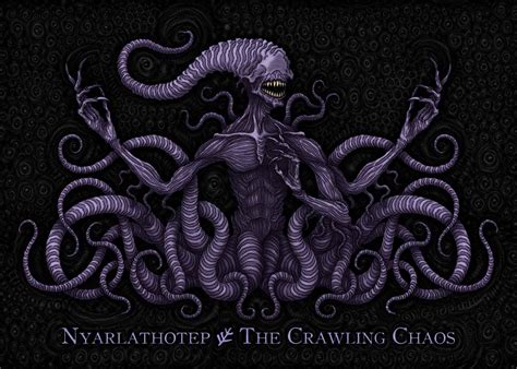 'Crawling Chaos' Poster by Azhmodai | Displate