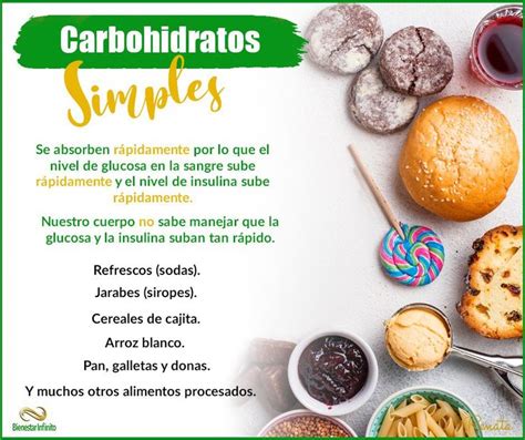 Carbohidratos Simples 🌟 Carbohidratos Nutrición Niveles De Glucosa