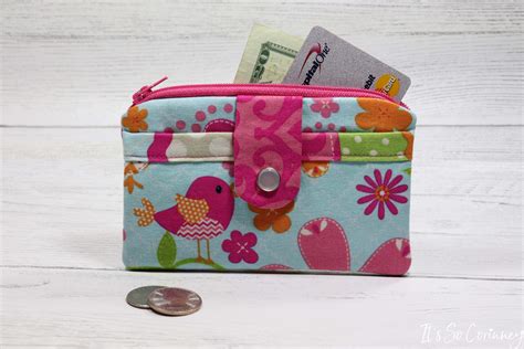Zippered Coin Purse Sewing Tutorial Its So Corinney