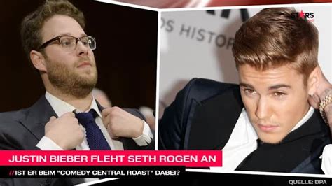 Justin Bieber Will Unbedingt Von Seth Rogen Gedisst Werden Prosieben