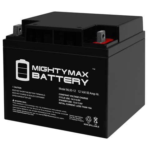 12v 50ah Sla Replacement Battery For Torque Power Deep Cycle