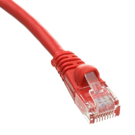 New nanosecond cat 8 super slim high speed ethernet network cable (black 1 ft). Snagless 1.5ft Cat5e Red Ethernet Patch Cable