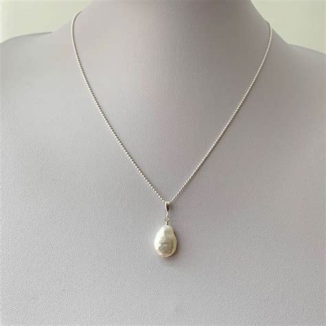 Freshwater Baroque Pearl Baroque Pearl Pendant Love Your Rocks