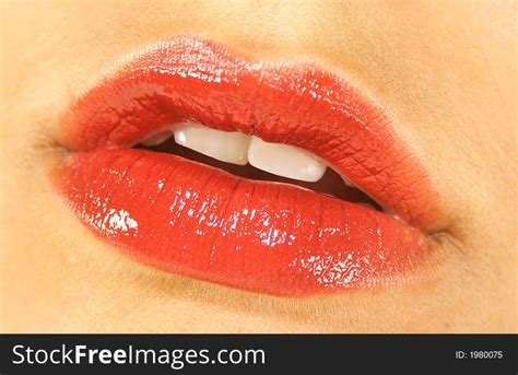 Juicy Red Lips Free Stock Images And Photos 1980075