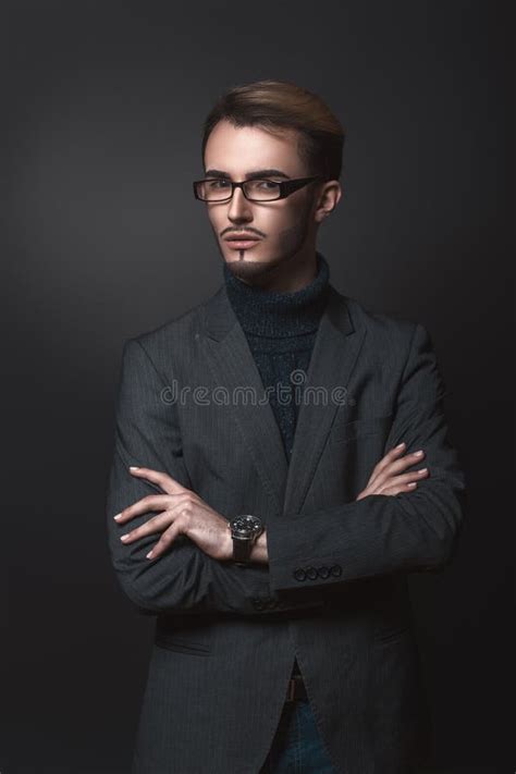 Stylish Business Man Stock Photo Image Of Looking Human 68609960