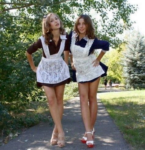 Aunque Sea Dif Cil De Creer Estas Fotos Son De Colegialas Rusas Girls Attire School Fashion