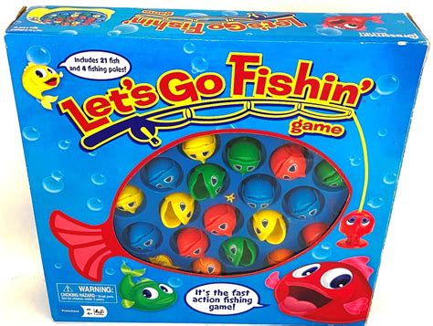 2015 Pressman Toy Corp Lets Go Fishing 1 4 Player Game Motorized